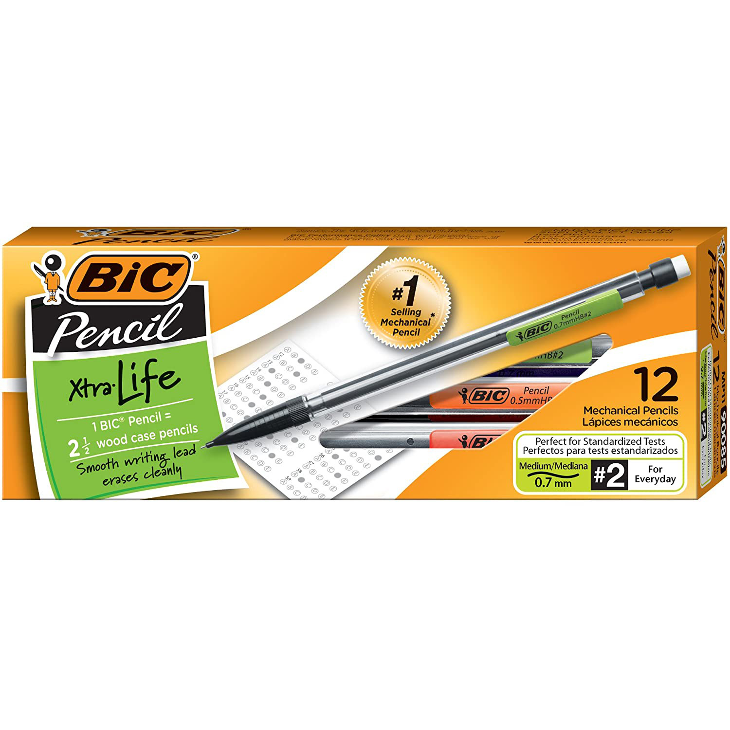 BIC Mechanical Pencil (0.7 mm, 12 Pack) - Image 1